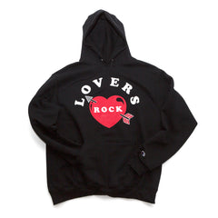 LOVERS ROCK HOODIE - BLACK