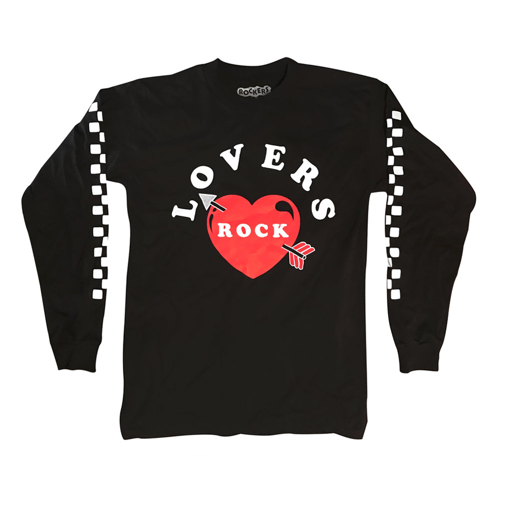 LOVERS ROCK LONG SLEEVE - BLACK