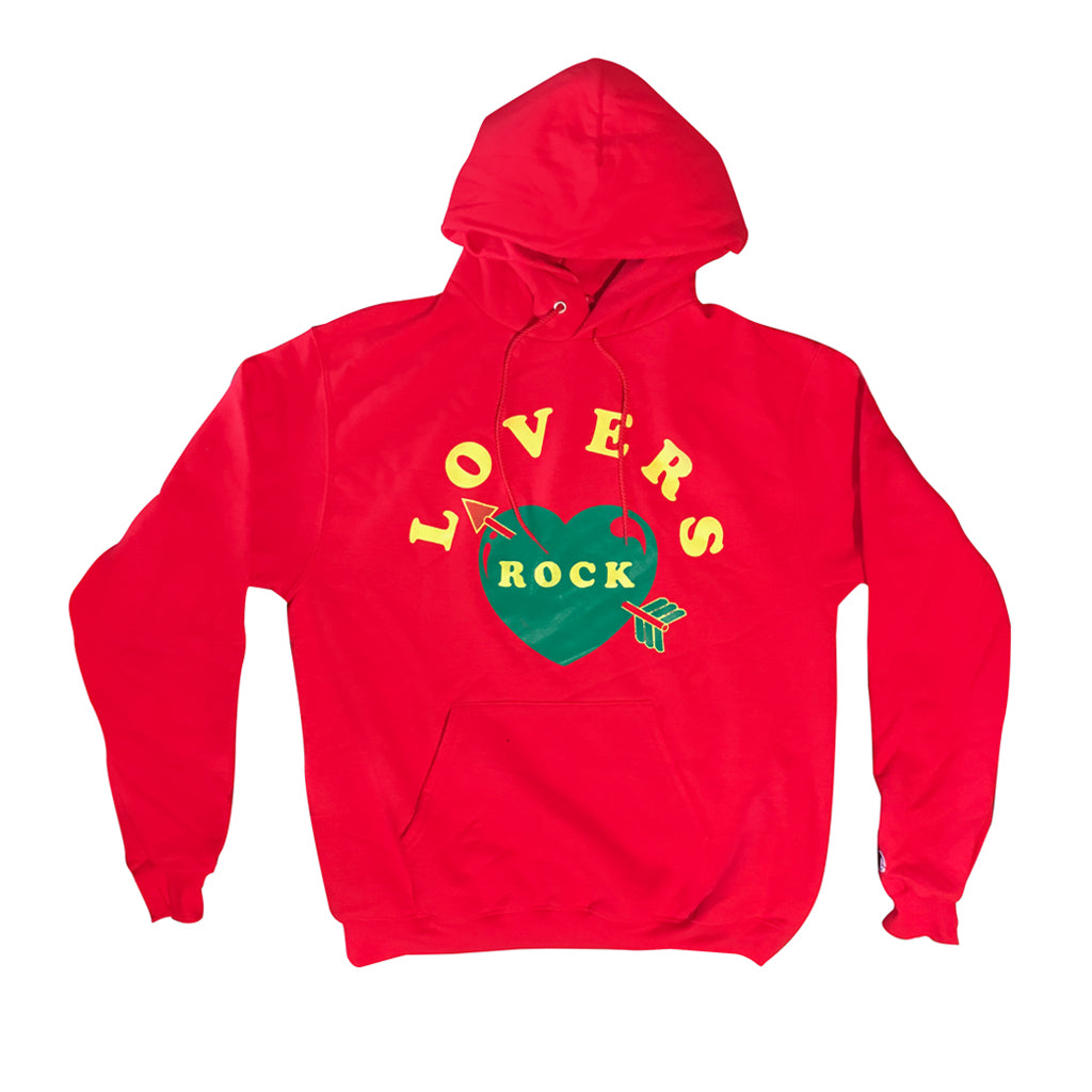 LOVERS ROCK HOODIE - RED