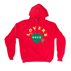 LOVERS ROCK HOODIE - RED