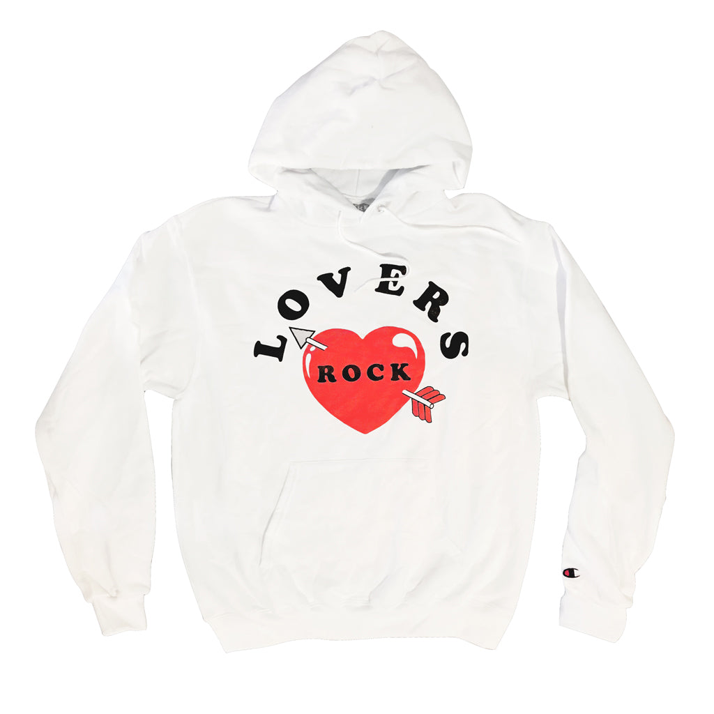LOVERS ROCK HOODIE - WHITE